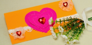 Как сделать открытку к Дню Святого Валентина