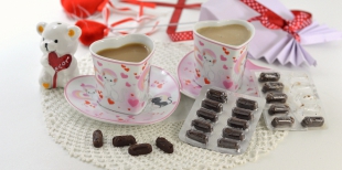Как изготовить подарок-шутку шоколад в виде таблеток ко Дню Святого Валентина