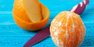 Как легко и просто почистить апельсин 