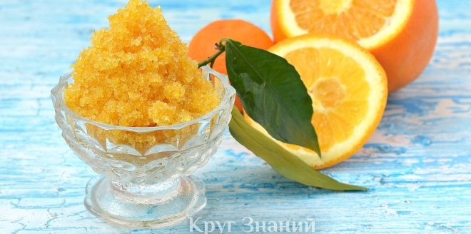 Как приготовить апельсиновый сахар