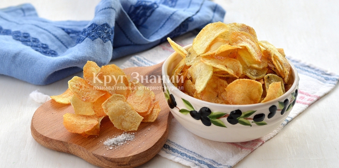 Как приготовить картофельные чипсы дома