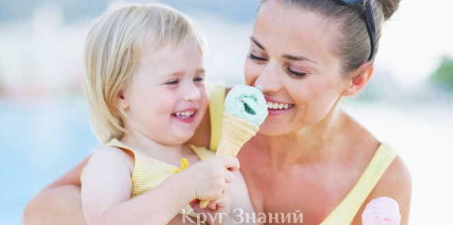 Можно ли кормящей маме мороженое